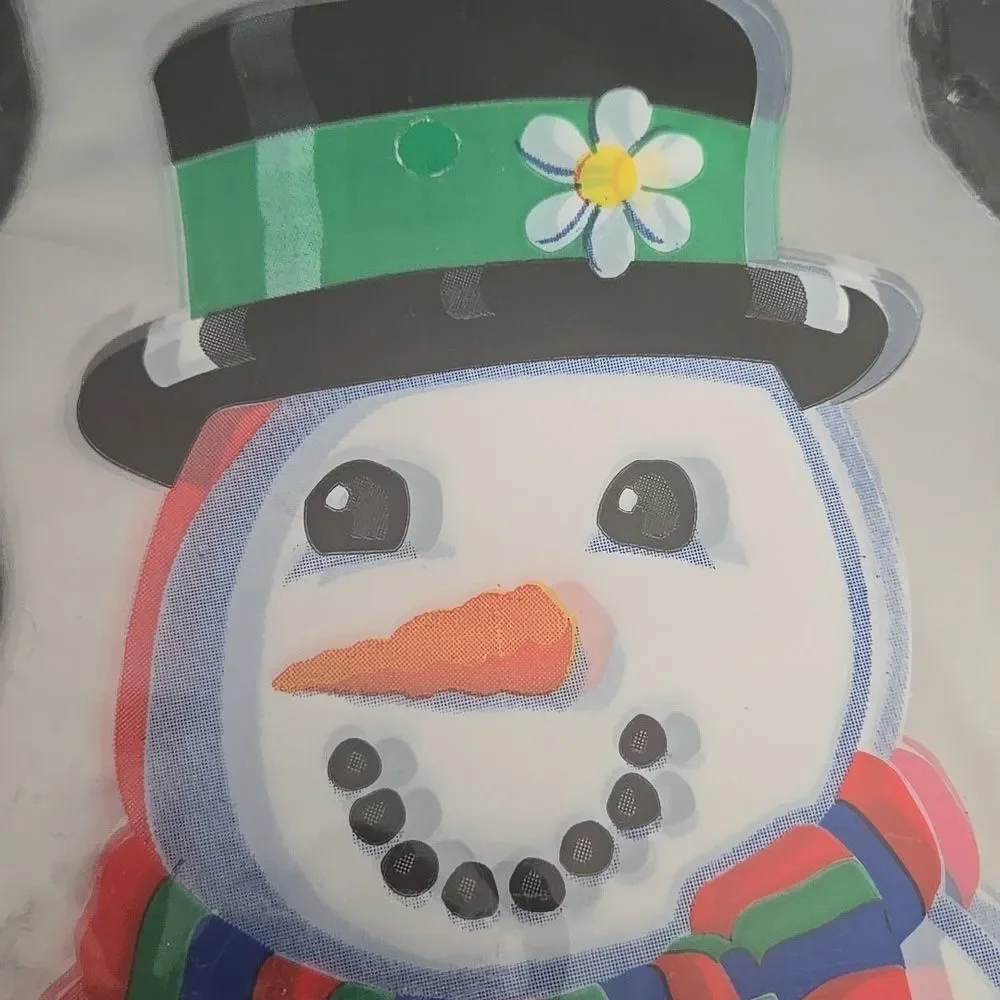 Snowman Office Supply Or Treat Bags with Twist Ties 20 Count Medium